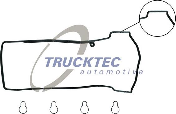 Trucktec Automotive 02.10.119 - Комплект прокладок, крышка головки цилиндра autodnr.net