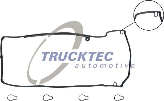 Trucktec Automotive 02.10.121 - Комплект прокладок, крышка головки цилиндра autodnr.net