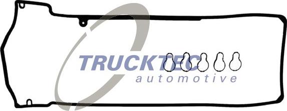 Trucktec Automotive 02.10.181 - Комплект прокладок, кришка головки циліндра autocars.com.ua