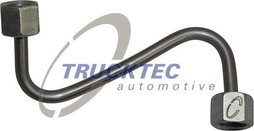 Trucktec Automotive 02.13.030 - Трубопровід високого тиску, система уприскування autocars.com.ua