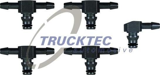 Trucktec Automotive 02.13.218 - З'єднувальний патрубок, паливопровід autocars.com.ua