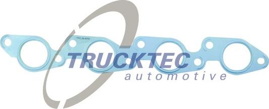 Trucktec Automotive 02.16.061 - Прокладка, випускний колектор autocars.com.ua
