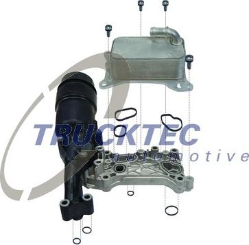 Trucktec Automotive 02.18.141 - Масляный радиатор, двигательное масло avtokuzovplus.com.ua