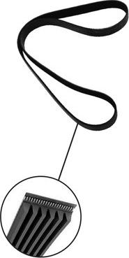 Trucktec Automotive 08.19.297 - Поликлиновой ремінь autocars.com.ua