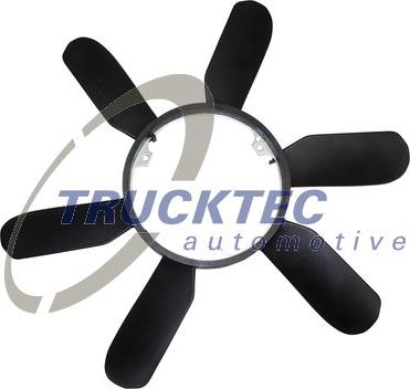Trucktec Automotive 02.19.043 - Крильчатка вентилятора, охолодження двигуна autocars.com.ua