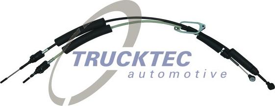 Trucktec Automotive 02.24.010 - Трос, ступінчаста коробка передач autocars.com.ua