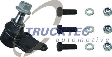 Trucktec Automotive 02.31.367 - Шаровая опора, несущий / направляющий шарнир avtokuzovplus.com.ua
