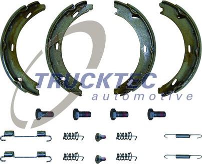 Trucktec Automotive 02.35.006 - Комплект тормозов, ручник, парковка autodnr.net