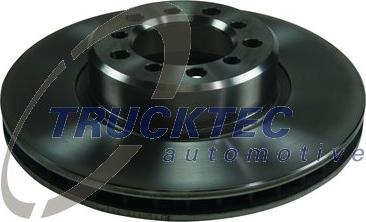 Trucktec Automotive 02.35.019 - Гальмівний диск autocars.com.ua