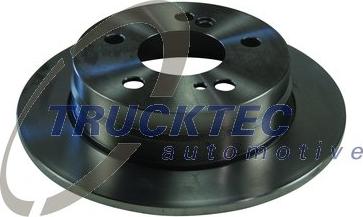 Trucktec Automotive 02.35.021 - Гальмівний диск autocars.com.ua