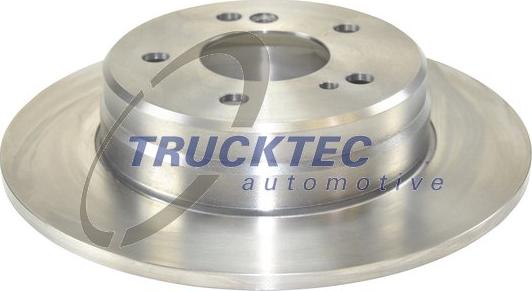 Trucktec Automotive 02.35.034 - Гальмівний диск autocars.com.ua
