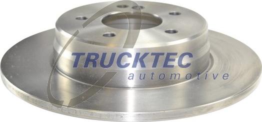 Trucktec Automotive 02.35.037 - Гальмівний диск autocars.com.ua