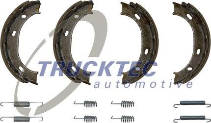 Trucktec Automotive 02.35.051 - Комплект тормозов, ручник, парковка autodnr.net