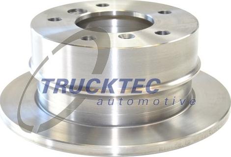 Trucktec Automotive 02.35.053 - Тормозной диск avtokuzovplus.com.ua