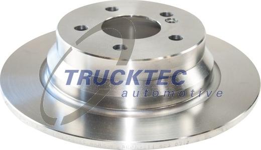 Trucktec Automotive 02.35.093 - Гальмівний диск autocars.com.ua