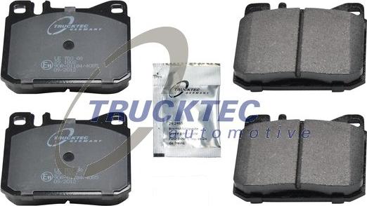 Trucktec Automotive 02.35.112 - Тормозные колодки, дисковые, комплект avtokuzovplus.com.ua
