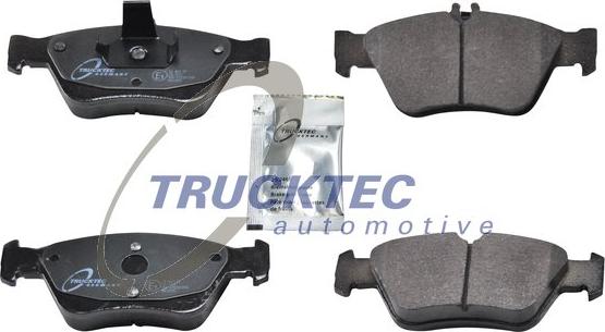 Trucktec Automotive 02.35.119 - Гальмівні колодки, дискові гальма autocars.com.ua