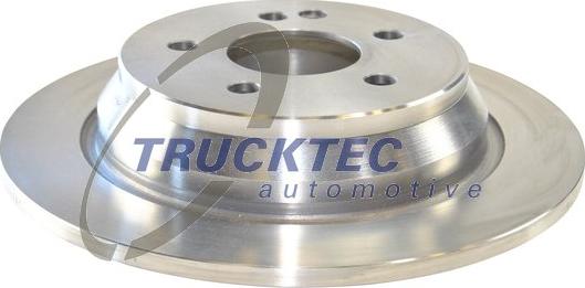 Trucktec Automotive 02.35.133 - Гальмівний диск autocars.com.ua