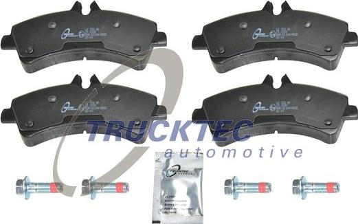 Trucktec Automotive 02.35.200 - Тормозные колодки, дисковые, комплект avtokuzovplus.com.ua