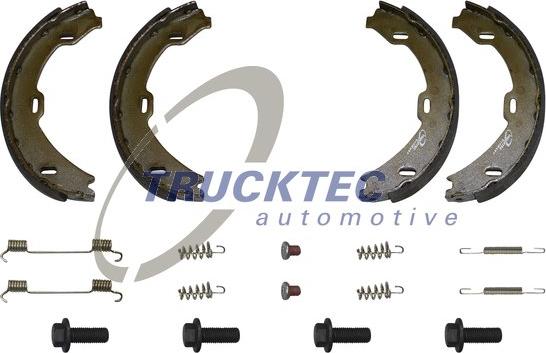 Trucktec Automotive 02.35.204 - Комплект тормозов, ручник, парковка avtokuzovplus.com.ua