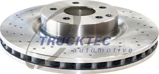 Trucktec Automotive 02.35.209 - Тормозной диск avtokuzovplus.com.ua