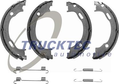 Trucktec Automotive 02.35.227 - Комплект тормозов, ручник, парковка autodnr.net