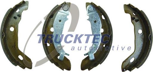 Trucktec Automotive 02.35.228 - Комплект тормозов, ручник, парковка autodnr.net