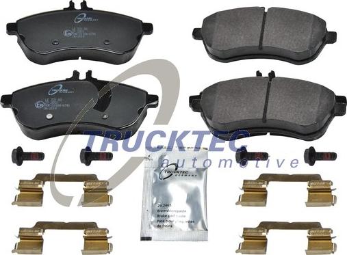 Trucktec Automotive 02.35.232 - Тормозные колодки, дисковые, комплект autodnr.net