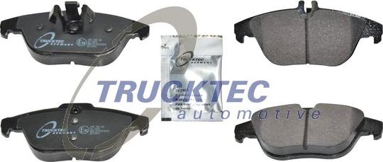 Trucktec Automotive 02.35.234 - Тормозные колодки, дисковые, комплект avtokuzovplus.com.ua