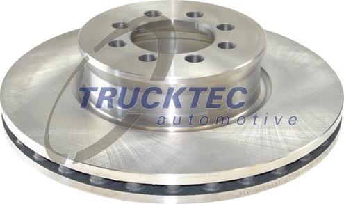 Trucktec Automotive 02.35.241 - Гальмівний диск autocars.com.ua