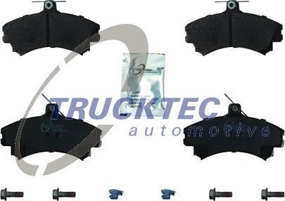 Trucktec Automotive 02.35.247 - Гальмівні колодки, дискові гальма autocars.com.ua