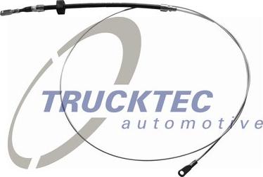 Trucktec Automotive 02.35.260 - Трос, гальмівна система autocars.com.ua