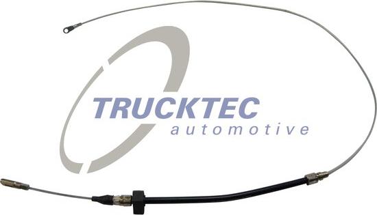 Trucktec Automotive 02.35.267 - Трос, гальмівна система autocars.com.ua