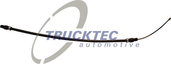 Trucktec Automotive 02.35.327 - Тросик, cтояночный тормоз avtokuzovplus.com.ua