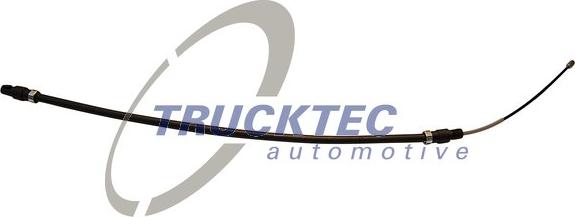 Trucktec Automotive 02.35.327 - Трос, гальмівна система autocars.com.ua