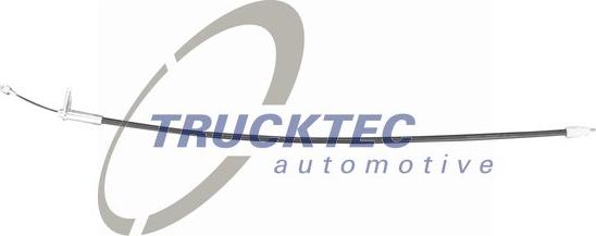 Trucktec Automotive 02.35.344 - Трос, гальмівна система autocars.com.ua