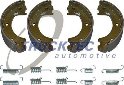 Trucktec Automotive 02.35.367 - Комплект тормозов, ручник, парковка autodnr.net