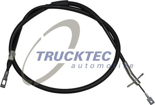 Trucktec Automotive 02.35.386 - Трос, гальмівна система autocars.com.ua