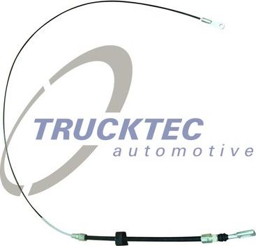 Trucktec Automotive 02.35.402 - Трос, гальмівна система autocars.com.ua