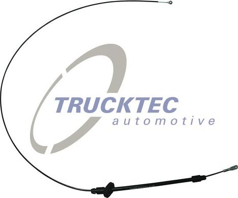 Trucktec Automotive 02.35.407 - Тросик, cтояночный тормоз avtokuzovplus.com.ua