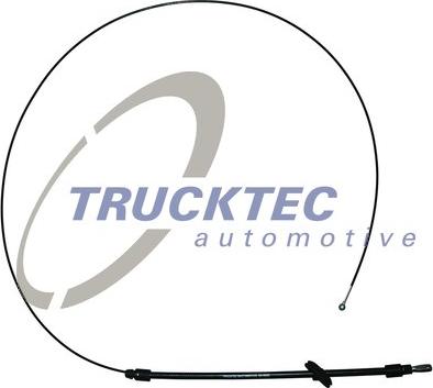 Trucktec Automotive 02.35.412 - Трос, гальмівна система autocars.com.ua