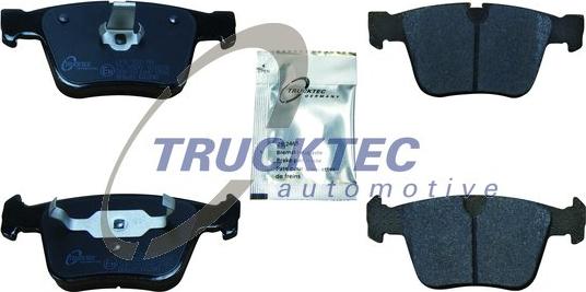 Trucktec Automotive 02.35.430 - Гальмівні колодки, дискові гальма autocars.com.ua
