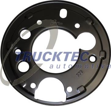 Trucktec Automotive 02.35.454 - Відбивач, диск гальмівного механізму autocars.com.ua