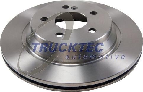 Trucktec Automotive 02.35.484 - Тормозной диск avtokuzovplus.com.ua