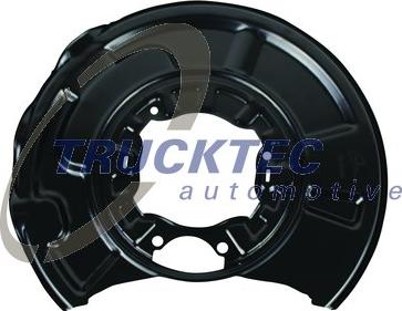 Trucktec Automotive 02.35.504 - Відбивач, диск гальмівного механізму autocars.com.ua