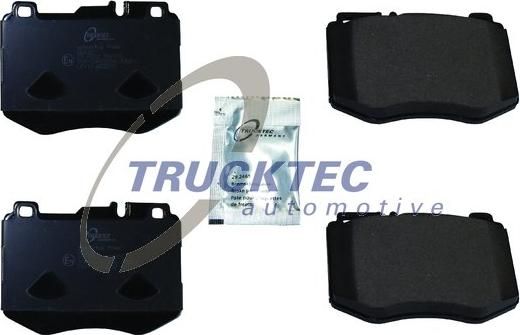Trucktec Automotive 02.35.515 - Гальмівні колодки, дискові гальма autocars.com.ua