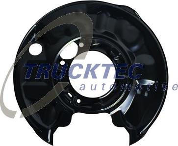 Trucktec Automotive 02.35.526 - Відбивач, диск гальмівного механізму autocars.com.ua