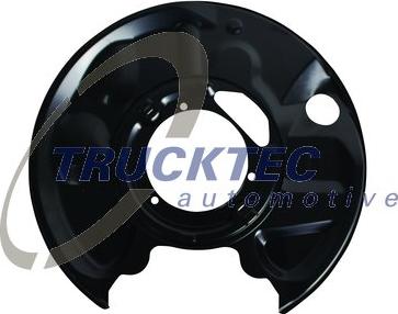 Trucktec Automotive 02.35.529 - Отражатель, защита, тормозной диск avtokuzovplus.com.ua