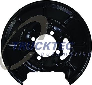 Trucktec Automotive 02.35.532 - Відбивач, диск гальмівного механізму autocars.com.ua