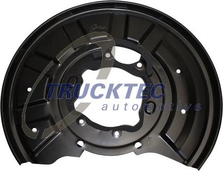 Trucktec Automotive 02.35.548 - Отражатель, защита, тормозной диск avtokuzovplus.com.ua